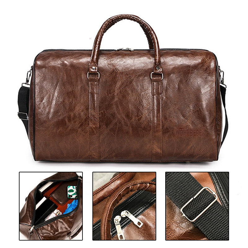 Sac de Voyage en Cuir PU – Grand Format, Élégant et Fonctionnel