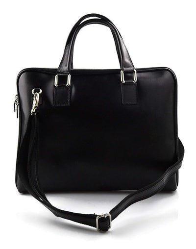 Sac en Cuir Véritable - Noir Élégant