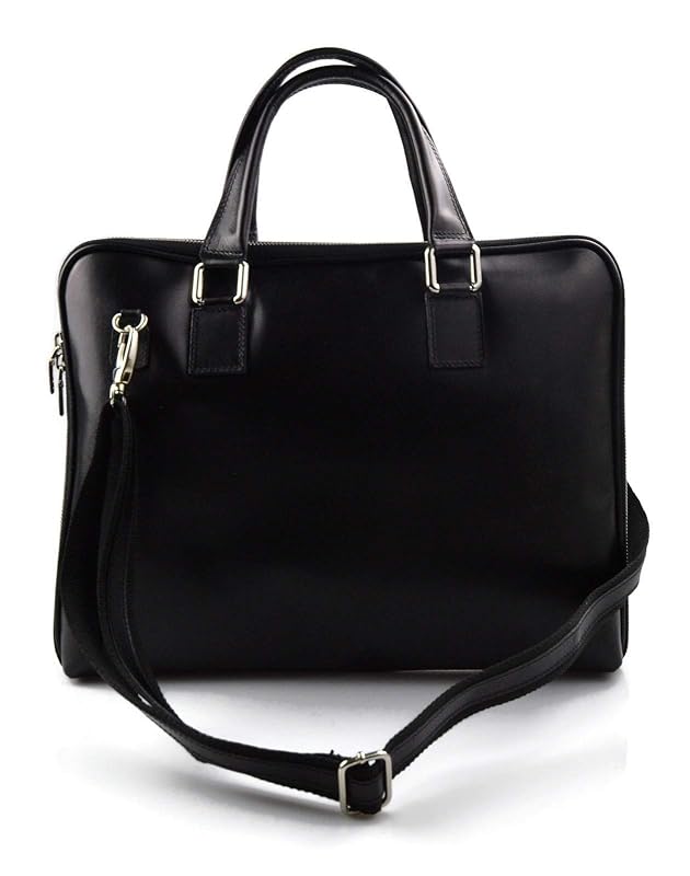 Sac en Cuir Véritable - Noir Élégant