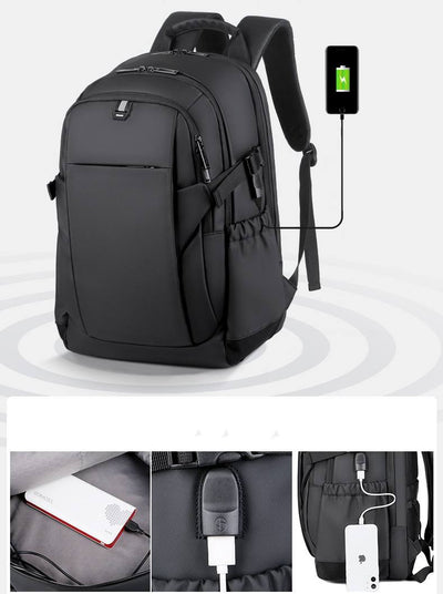 Sac à Dos Toposhine Homme - Anti-Vol, USB, Imperméable (32L)