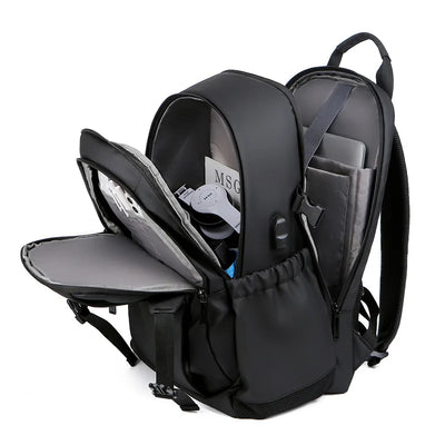 Sac à Dos Toposhine Homme - Anti-Vol, USB, Imperméable (32L)