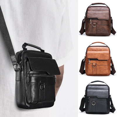 Sac Bandoulière Homme en Cuir PU – Élégance et Fonctionnalité