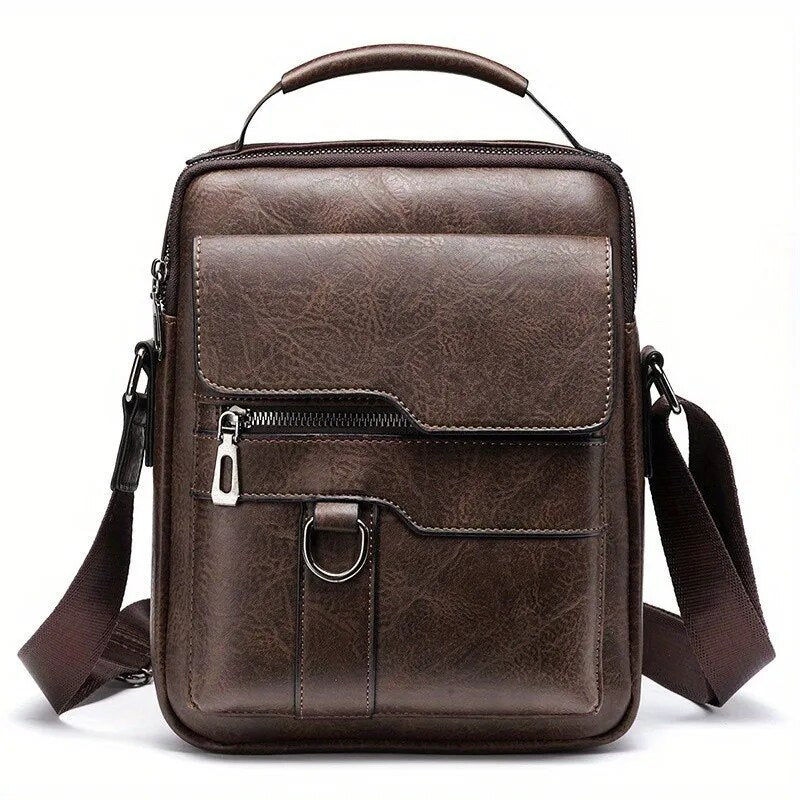 Sac Bandoulière Homme en Cuir PU – Élégance et Fonctionnalité