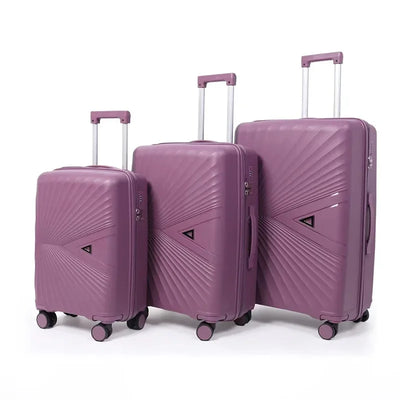 Ensemble de Valises 3 Pièces avec Code de Sécurité – Léger et Résistant pour Hommes et Femmes