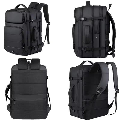 Sac à Dos Homme 17.3” – Grande Capacité, Imperméable et Extensible (5 cm)