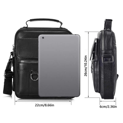 Sac Bandoulière Homme en Cuir PU – Élégance et Fonctionnalité