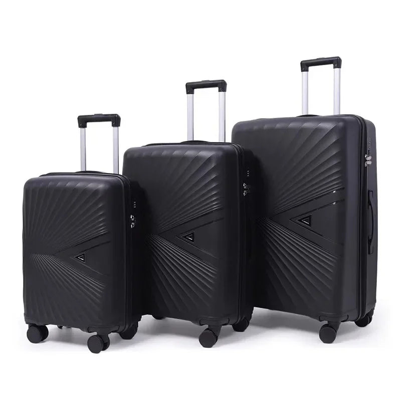 Ensemble de Valises 3 Pièces avec Code de Sécurité – Léger et Résistant pour Hommes et Femmes