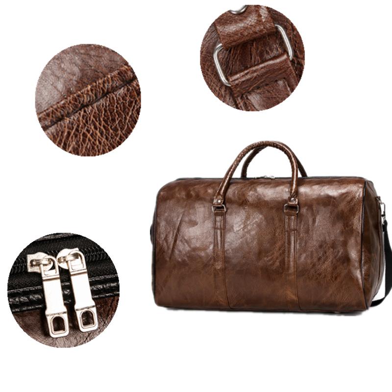 Sac de Voyage en Cuir PU – Grand Format, Élégant et Fonctionnel