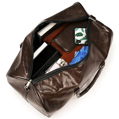 Sac de Voyage en Cuir PU – Grand Format, Élégant et Fonctionnel