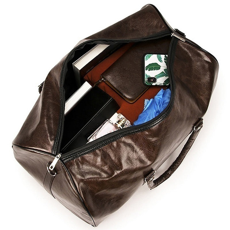 Sac de Voyage en Cuir PU – Grand Format, Élégant et Fonctionnel