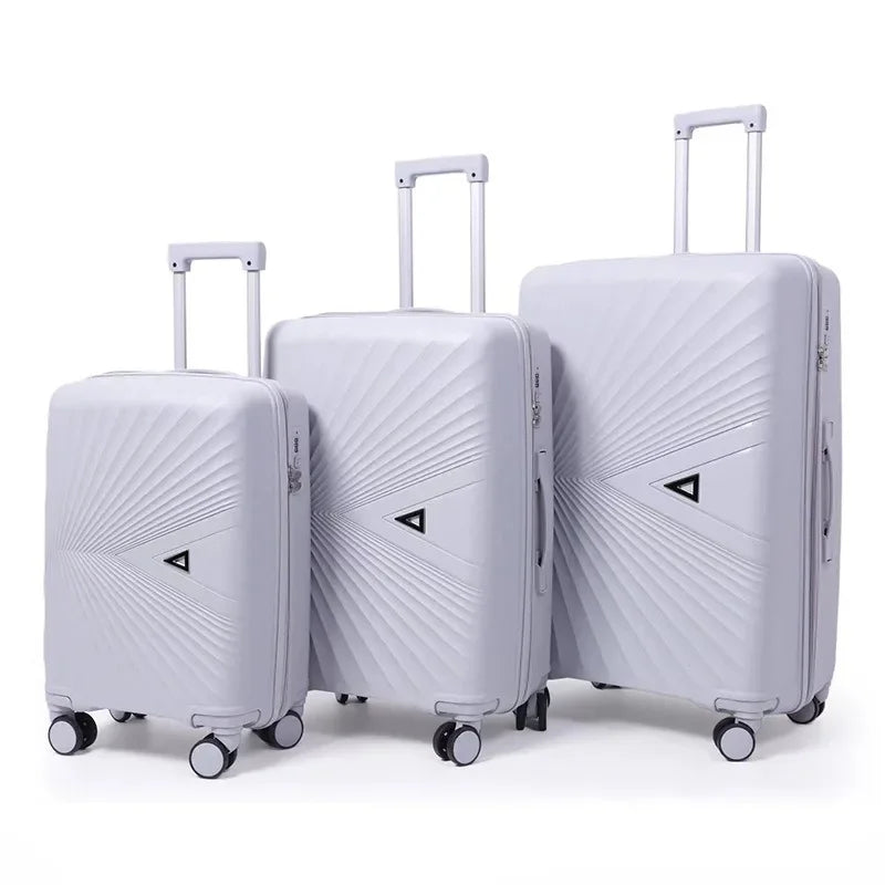 Ensemble de Valises 3 Pièces avec Code de Sécurité – Léger et Résistant pour Hommes et Femmes